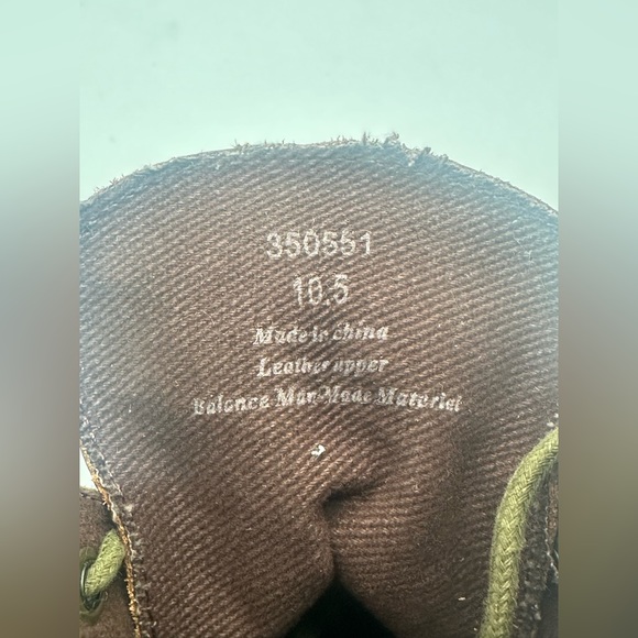 BRAND NEW Rush by Gordon Rush Cognac Wingtip Brown Leather Boots Size 10.5 M - Picture 8 of 8